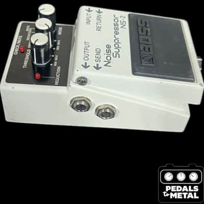 Boss NS-2 Noise Suppressor (Silver Label) 1989 - Present - White - X17737 image 4