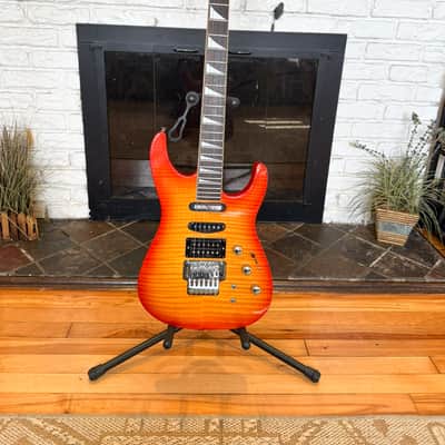 Jackson Audio Pro Series DK2S Dinky 2003 W/OEM Hardshell Case - Cherry Sunburst image 2