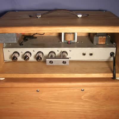 Carl's Custom Guitars handmade USA dovetailed pine Fender Blues Jr Junior head conversion cabinet image 3