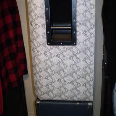 Rare Worlds Best  4x12 Sound Projection cab-1993 Wizard cab - 4 Sidewinder S12-150 w-Snakeskin Tolex image 3