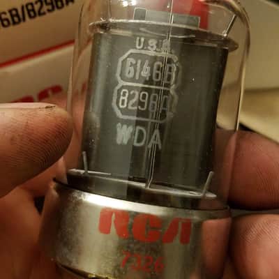 RCA Pair (2) 6146B beam power octal tNOS TESTED Vacuum Tube 8298A Audio 1954-1980 image 5