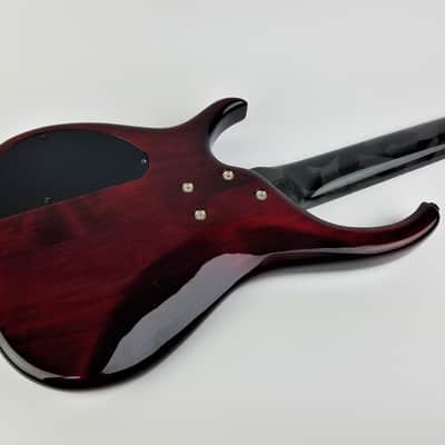 Modulus Quantum Five-String 2004 Transparent Cherry W/ OHSC image 4