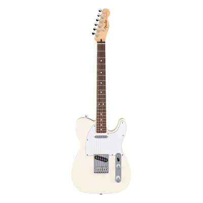 Used Fender Standard Telecaster Electric Guitar - Olympic White w/Laurel FB image 2