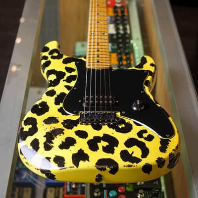 Friedman Guitars Vintage S - Graffiti Yellow Leopard image 2