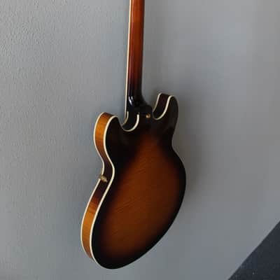 Brand New Yamaha SA2200 Semi-Hollow Electric Guitar - Brown Sunburst image 8