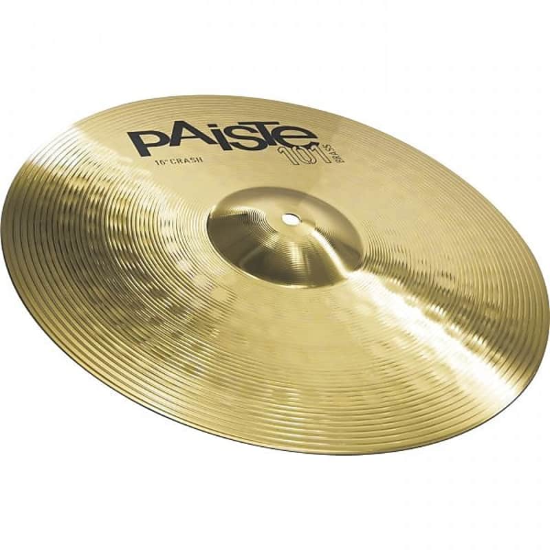 Paiste 16" 101 Brass Crash Cymbal image 1