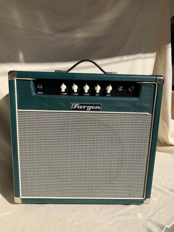 Fargen Epic 30 1x12 Reverb Combo Rare Epic 30 Reverb 1x12 Combo Refurbished 2018 by Ben Fargen - Green tolex image 1
