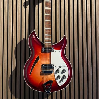 Rickenbacker 381/V69 2009 - Fireglo with OHSC. image 1