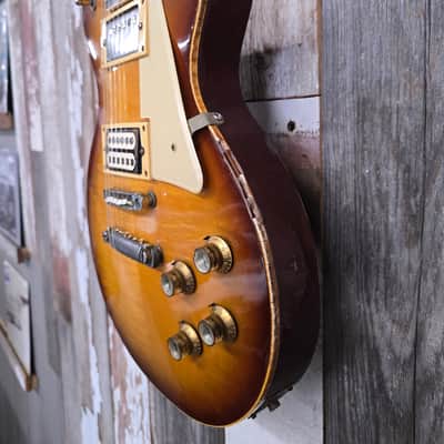 Greco EG Single Cutaway Custom 1974 - 1978 - Cherry Sunburst with Chrome Hardware image 3