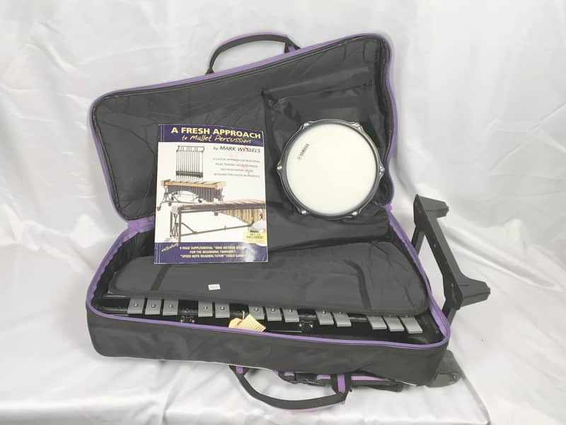 Yamaha SPK-285R Bell Kit with Backpack and Rolling Cart 2010s - Black image 1