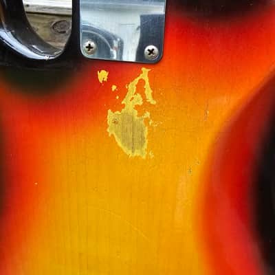 1965 Fender Precision Bass Electric Guitar 100% Original image 12
