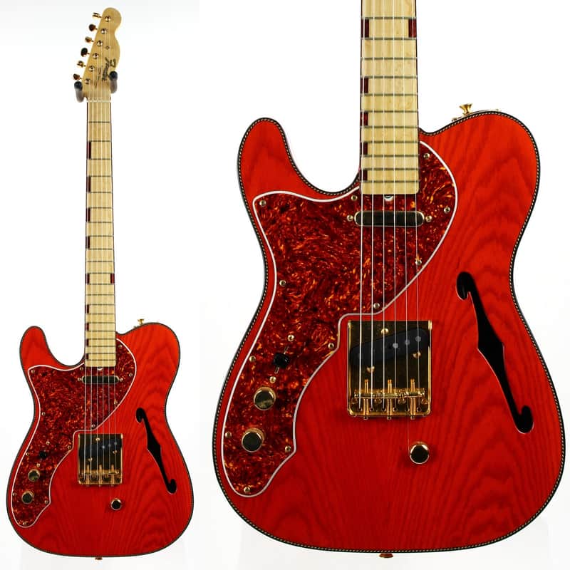 1992 Fender Custom Shop Masterbuilt Thinline Telecaster One-Off | B-Bender Lefty Righty! Rope Tortoise Binding Unique Tele Fred Stuart! Cowboycaster