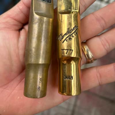 Lebayle S8 and Vandoren T55 tenor mouthpieces both for sale - Lacquered and unlacquered image 8