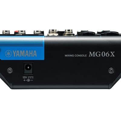 Yamaha MG06X Analog 6-Channel Mixing Console w/ Built-In SPX Effects image 4