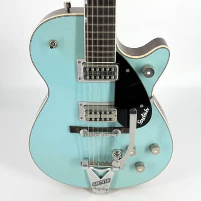 2022 Gretsch Masterbuilt Stephen Stern G6128-CS '62 Duo Jet - Motor City Blue image 4
