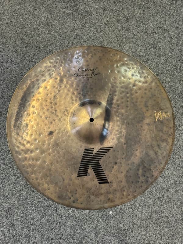 Zildjian 21" K Custom Organic Ride Cymbal - Traditional / Brilliant image 1