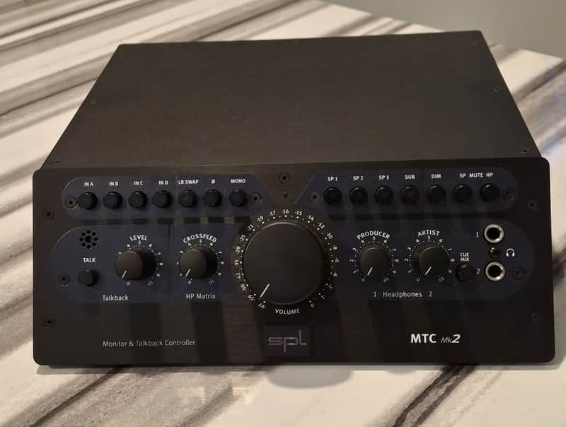 SPL MTC MkII Monitor and Talkback Controller 2023 - Black image 1