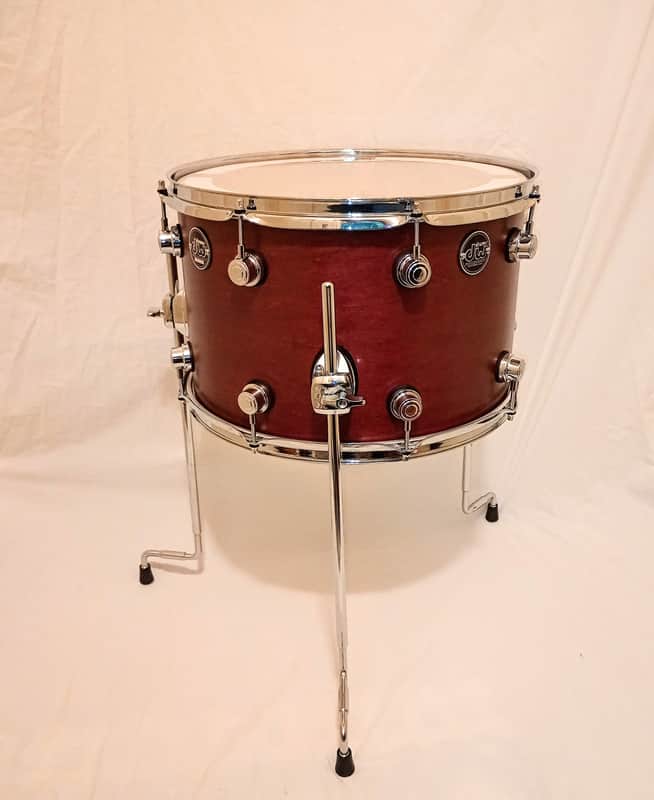 DW MODIFIED PERFORMANCE SERIES FLOOR TOM - SATIN TOBACCO - BUYER SHIPS! Bild 1