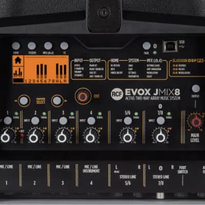 RCF EVOX JMIX-8 Active 2-Way Portable Array System 1400 Watt Portable PA System image 10