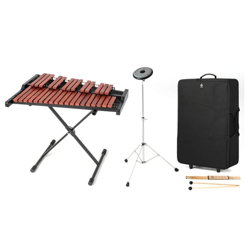 Dixon Xylophone Kit 2.5 Octave Tilt and Pull Soft Shell Case POX-DX125T image 1