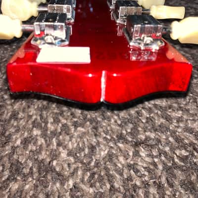 2022 Gibson SG Standard '61 with   Stoptail - Vintage Cherry electric guitar made in the usa ohsc image 11