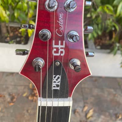 RARE 2011 PRS SE Custom Semi-Hollow Limited Run Bigsby (B5) - Red Scarlet image 4