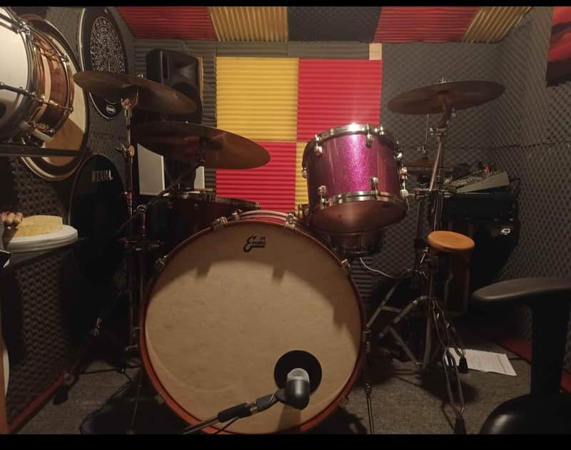 Tama Starclassic bubinga yesteryear japan 2000 2010 - Viola sparkle image 1