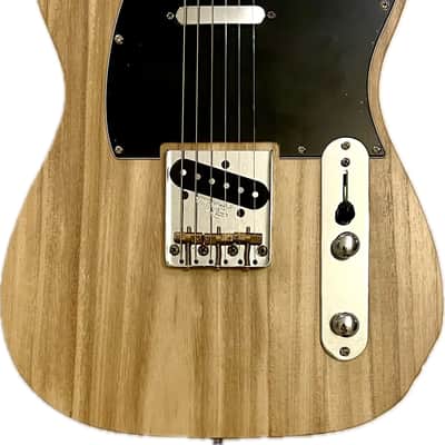 Squier Tele Partscaster Paulownia Body Lacquer Finish 2026 - Natural image 2