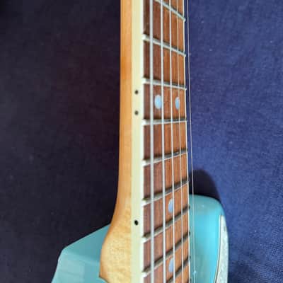 Fender Custom Shop ’66 Strat NOS Daphne Blue - RARE Bound Neck image 6