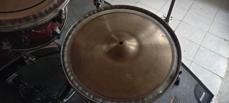 UFIP Zveltiam Super Costantinople 14" hi-hat 1950-1960 image 1