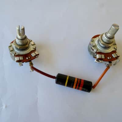 Vintage Gibson Les Paul Burst Harness, 1959, Bumblebee Caps, Pots, Switch, Jack, ES-335, 355 image 11