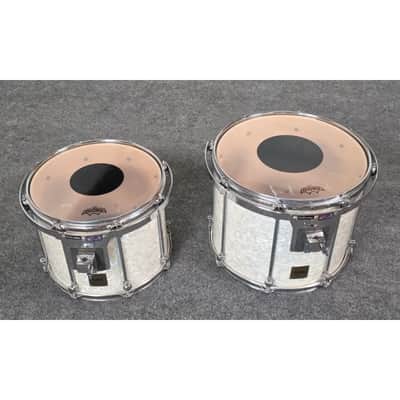 Used GMS 5pc Drum Set White Marine Pearl - Fair image 6