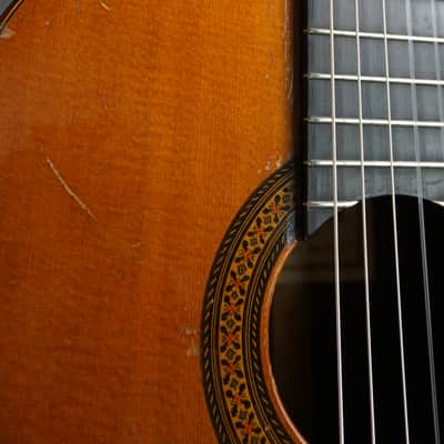 Teruaki Nakade Modelo CA 1969 Japan Classical Guitar image 11