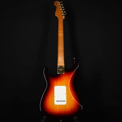 Fender Custom Shop Artisan Korina Stratocaster NOS- Chocolate 3 Tone Sunburst 2025 (CZ581236) image 4