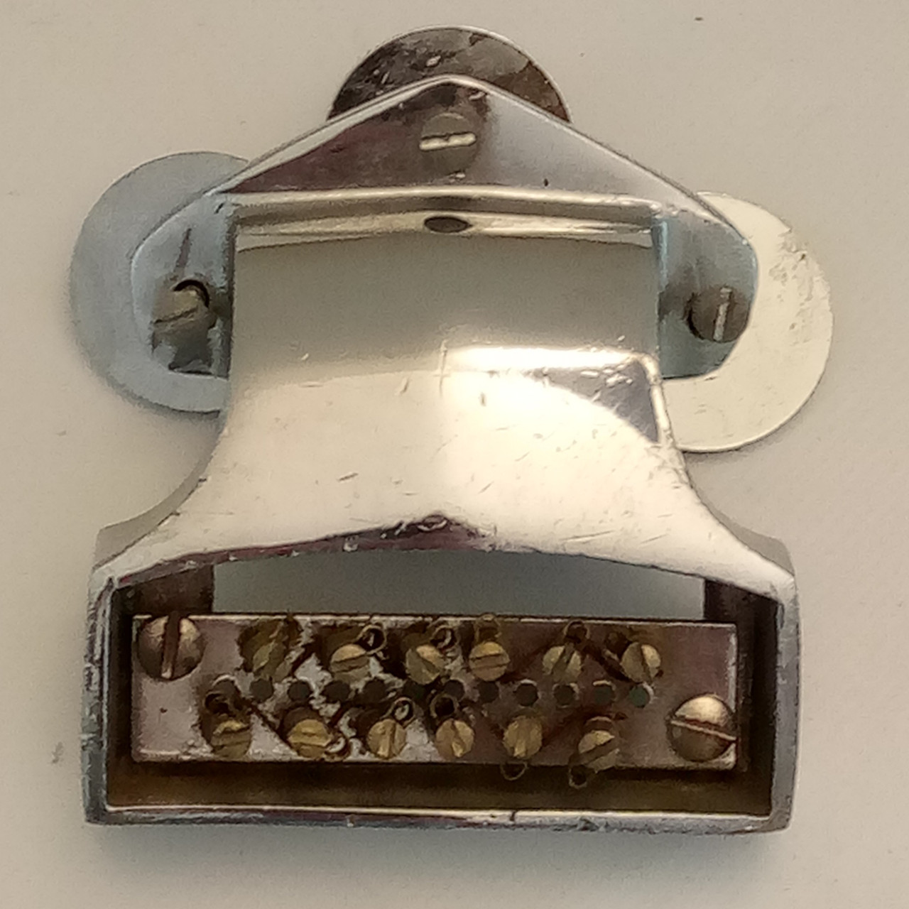 Ludwig P34 Butt Plate+Wire Adjusting Plate Screws 87 Buddy Rich Classic Strainer — main photograph