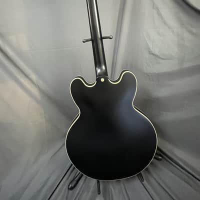 Epiphone Emily Wolfe Sheraton w/ PICKGUARD / Black Aged Gloss w/EpiLite Case Excellent image 15
