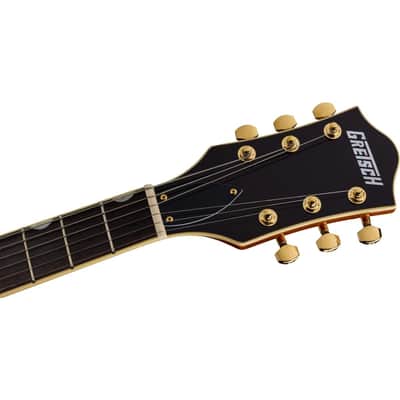 Mint Gretsch LTD Broadkaster Jr. Semi-hollowbody Electric Guitar - Roundup Orange Stain image 6