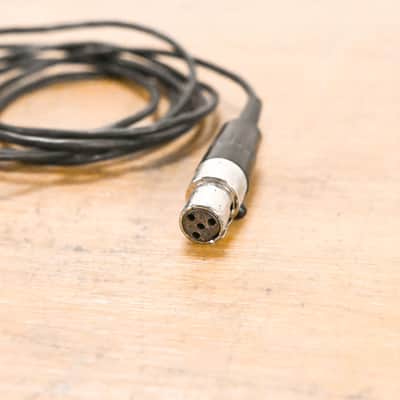 Shure WL184 Supercardioid Lavalier Microphone with TA4F Connector CG011AK image 2