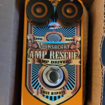NEW Lounsberry Amp Rescue ARO-1 Pre-Amp Pedal!  2020's Orange image 2