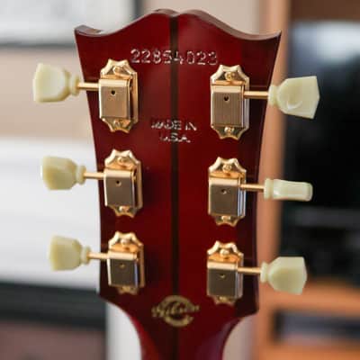 Gibson Custom Shop SJ-200 - Norman's Rare Guitars Exclusive - "Western Stars" Double Pickguard 2024 - Burgundy / Red Gloss image 10