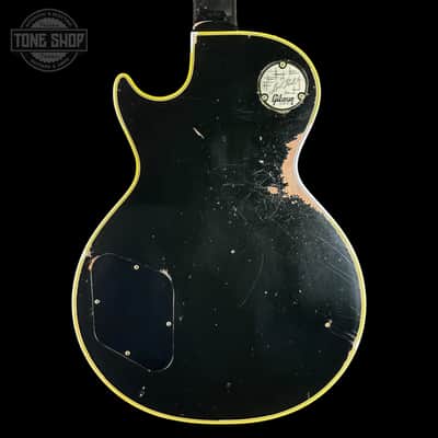 Gibson Custom Limited 68 Les Paul Custom Olive Drab Top Ebony Back Heavy Aged 604538 image 7