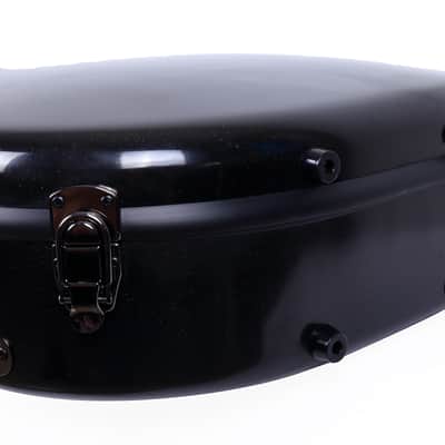Crossrock Grand Auditorium Guitar Flight Case , Waterproof Deluxe Fiberglass Hard Shell, Black image 6