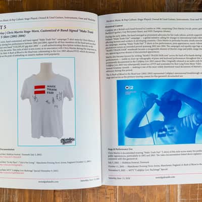Nostalgia Bandit Auction Catalog: Featuring Stage-Used Music Memorabilia (NEW) image 16