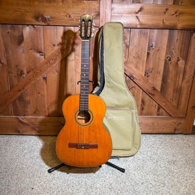 Vintage 1960s Yamaha Nippon Gakki Dynamic S70 Guitar + Padded Case | New Tuners, New Strings, Pro Neck Repair image 1
