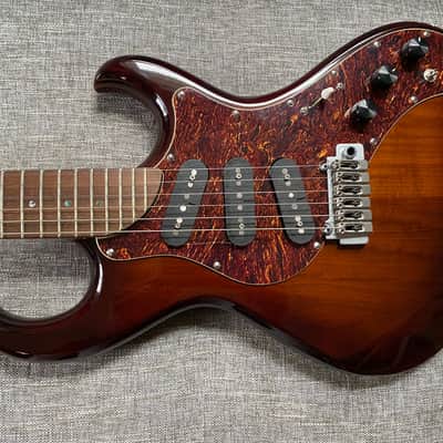 Rick Turner Electroline Guitar - Roasted Ash Sunburst image 6