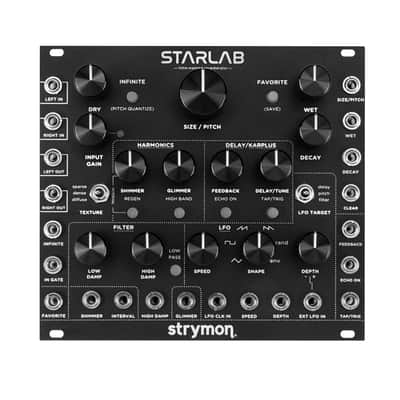 Strymon StarLab Time-Warped Reverberator - BLACK Panel - Eurorack *AUTHORIZED DEALER image 1