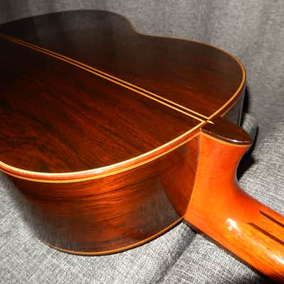 TOSHIHIKO TANAKA 20 1978 - PEDRO MALDONADO CLASS CLASSICAL/FLAMENCO CONCERT GUITAR - CEDAR/BRAZILIAN ROSEWOOD image 22