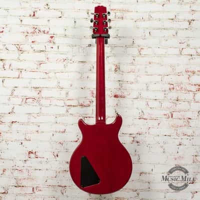 Hamer USA Artist DC Semi-Hollow Electric Guitar Trans Red (USED) x0397 image 9