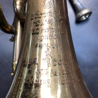 Besson vintage Cornet 1908 London image 2