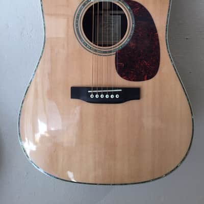 【11739】Recording King RD-227-FE2 オール単板 Recording King RD-227 All Solid Wood Dreadnought Acoustic-Electric